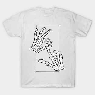 skeleton hands T-Shirt